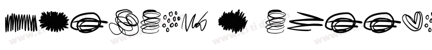 unbored scribbles字体转换
